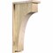 Ekena Millwork Huntington Rough Sawn Corbel w/Backplate, Douglas Fir, 6"W x 14"D x 26"H COR06X14X26HUN01RDF - alternate 1